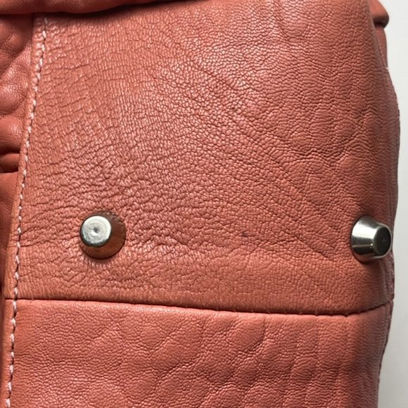 Sundance | Coral Boho Leather Super Slouch Hobo Handbag - Picture 10 of 10